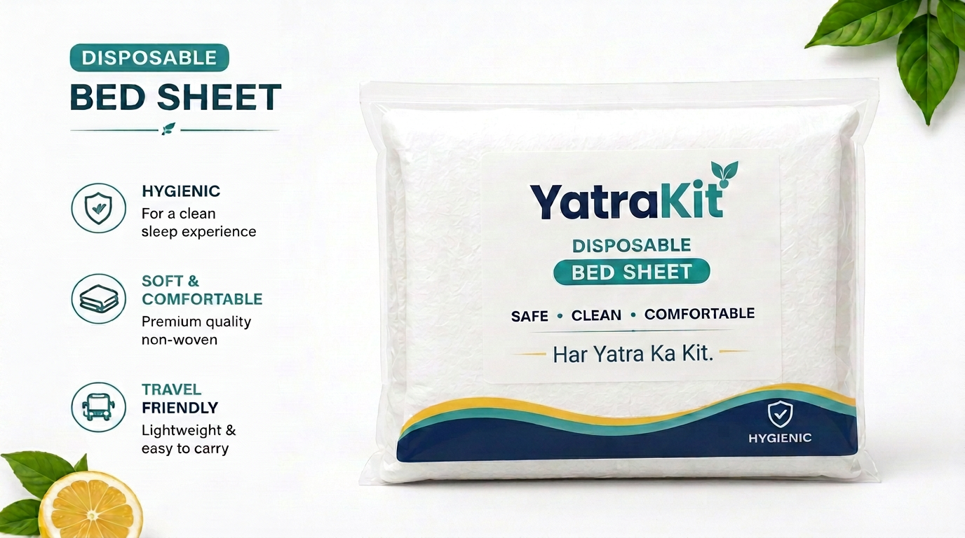 YatraKit Disposable Bed Sheet