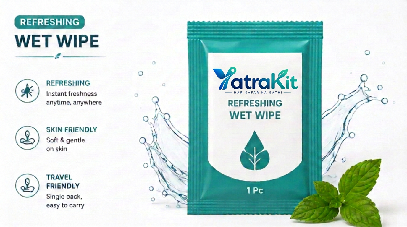 YatraKit Refreshing Wet Wipe