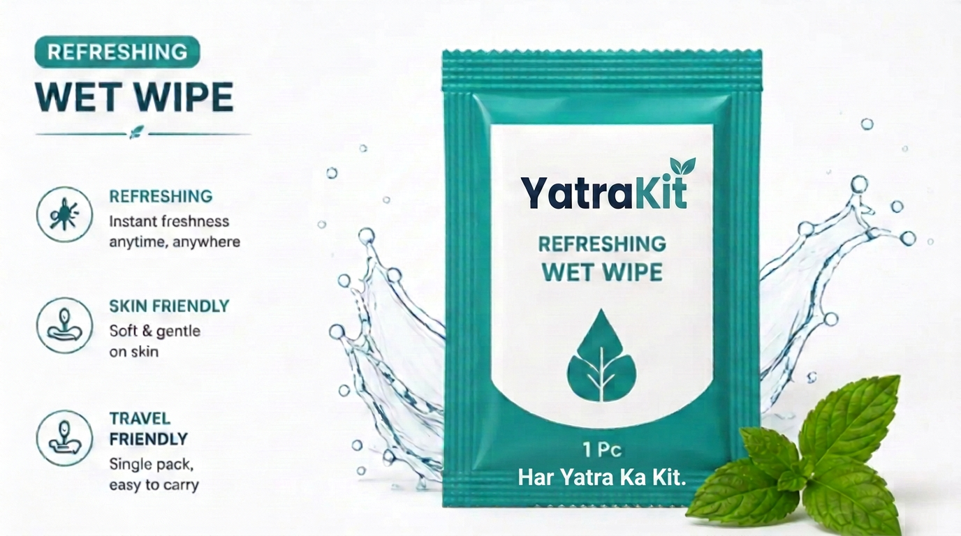 YatraKit Refreshing Wet Wipe